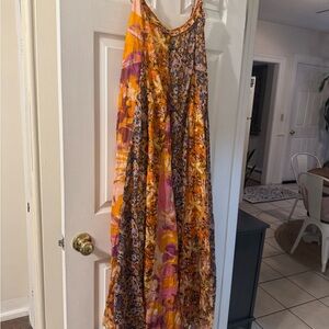 Free People Multicolor Maxi Dress